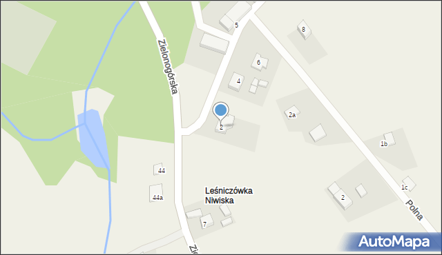 Urzuty, Szkolna, 2, mapa Urzuty