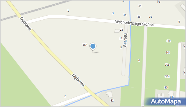 Uwieliny, Szarotki, 7b, mapa Uwieliny