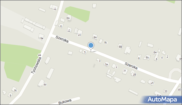 Wąchock, Szeroka, 7, mapa Wąchock