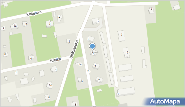 Waliły-Stacja, Szkolna, 3, mapa Waliły-Stacja