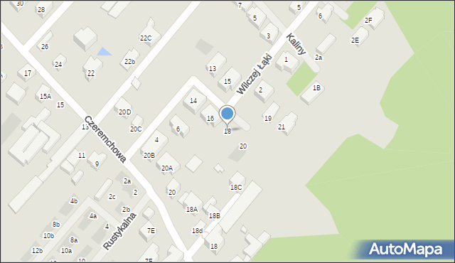 Warszawa, Szafirków, 18, mapa Warszawy
