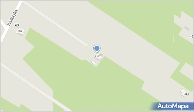 Warszawa, Szulczyka Sylwestra, ks., 110, mapa Warszawy