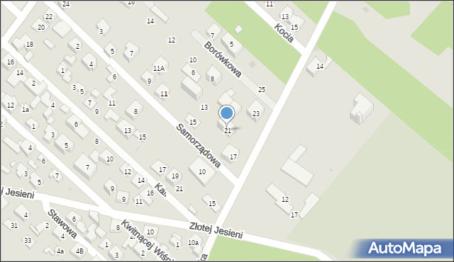 Warszawa, Szulczyka Sylwestra, ks., 21, mapa Warszawy