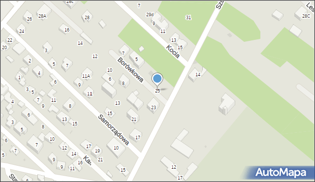 Warszawa, Szulczyka Sylwestra, ks., 25, mapa Warszawy