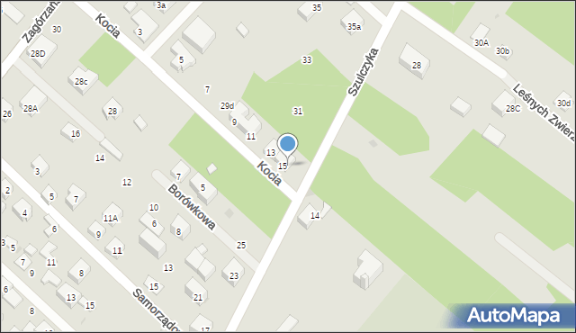 Warszawa, Szulczyka Sylwestra, ks., 29, mapa Warszawy