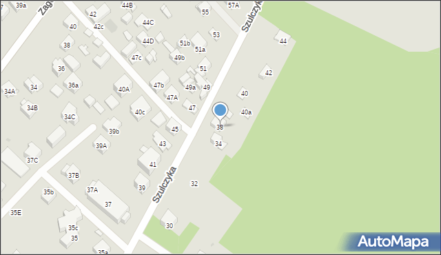 Warszawa, Szulczyka Sylwestra, ks., 38, mapa Warszawy