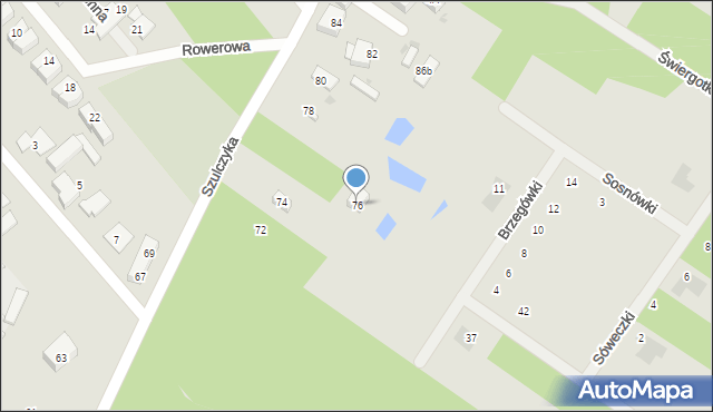 Warszawa, Szulczyka Sylwestra, ks., 76, mapa Warszawy