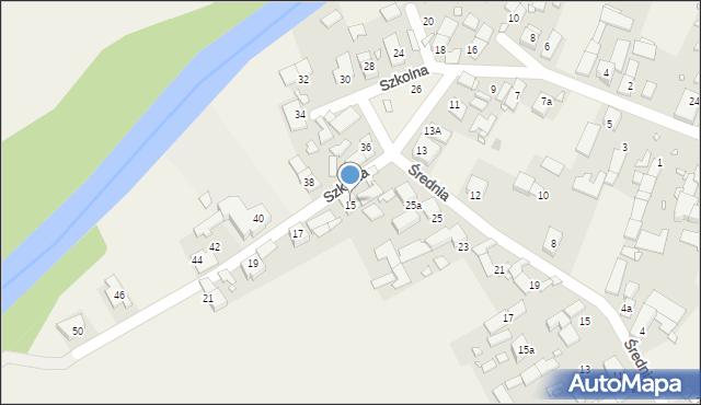 Węgry, Szkolna, 15, mapa Węgry