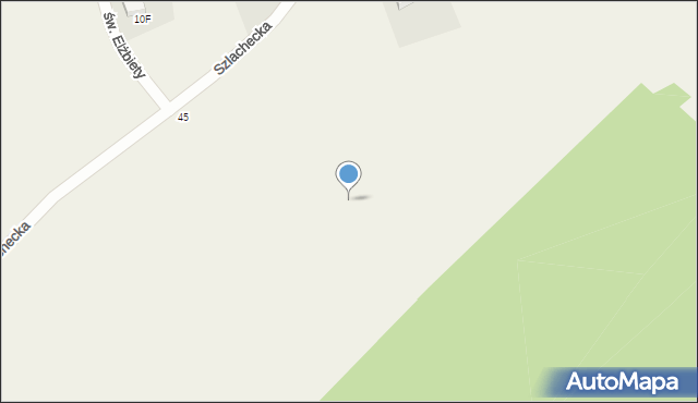 Widlino, Szlachecka, 33, mapa Widlino