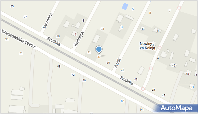 Wielgolas Brzeziński, Szafirka, 37, mapa Wielgolas Brzeziński