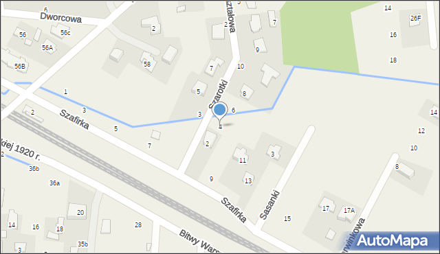 Wielgolas Brzeziński, Szarotki, 4, mapa Wielgolas Brzeziński