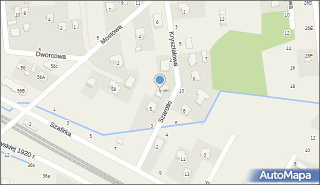 Wielgolas Brzeziński, Szarotki, 7, mapa Wielgolas Brzeziński