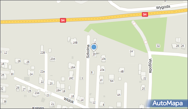 Wieliczka, Szkolna, 10, mapa Wieliczka