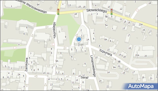 Wieliczka, Szpunara Bolesława, 2, mapa Wieliczka