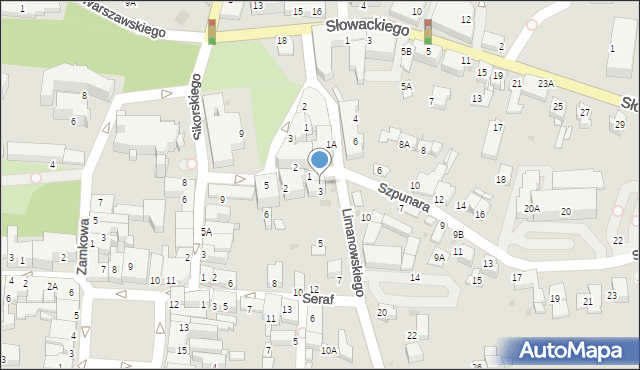 Wieliczka, Szpunara Bolesława, 3, mapa Wieliczka