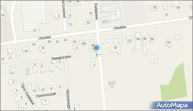 Wielka Wieś, Szuberta Władysława, 2, mapa Wielka Wieś