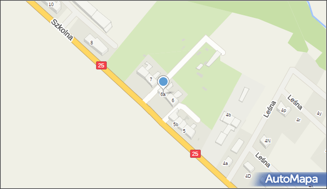 Wierzchowo-Dworzec, Szkolna, 6a, mapa Wierzchowo-Dworzec