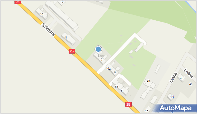 Wierzchowo-Dworzec, Szkolna, 7a, mapa Wierzchowo-Dworzec