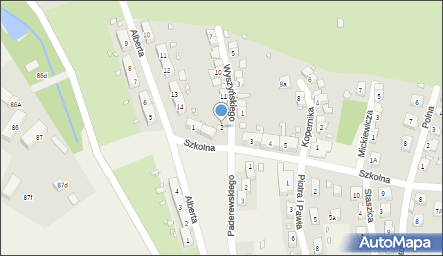 Wilków-Osiedle, Szkolna, 2, mapa Wilków-Osiedle