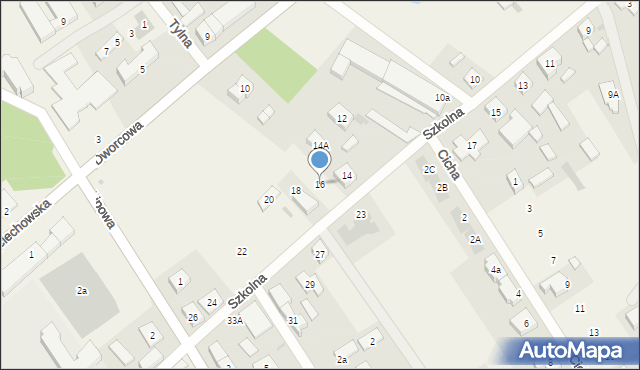 Wilkowice, Szkolna, 16, mapa Wilkowice