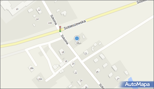 Wiślinka, Szkolna, 21, mapa Wiślinka
