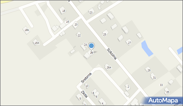 Wiślinka, Szkolna, 26, mapa Wiślinka