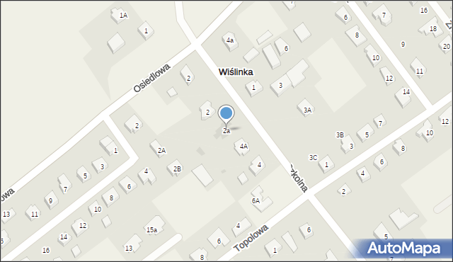 Wiślinka, Szkolna, 2a, mapa Wiślinka
