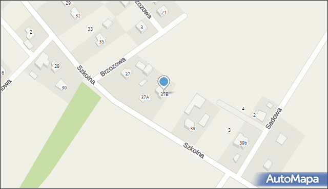 Wiślinka, Szkolna, 37B, mapa Wiślinka