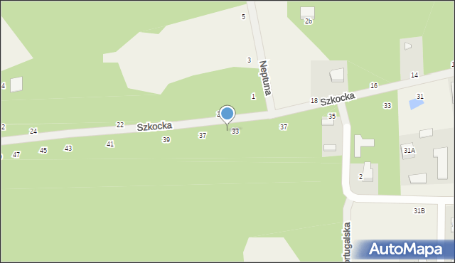 Władków, Szkocka, 35, mapa Władków