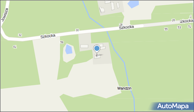 Władków, Szkocka, 57, mapa Władków