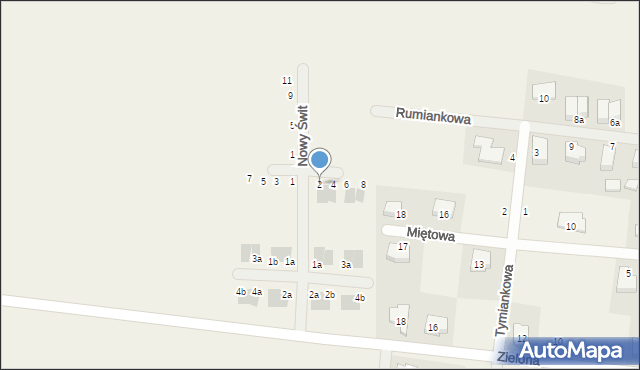 Wojnowice, Szmaragdowa, 2, mapa Wojnowice