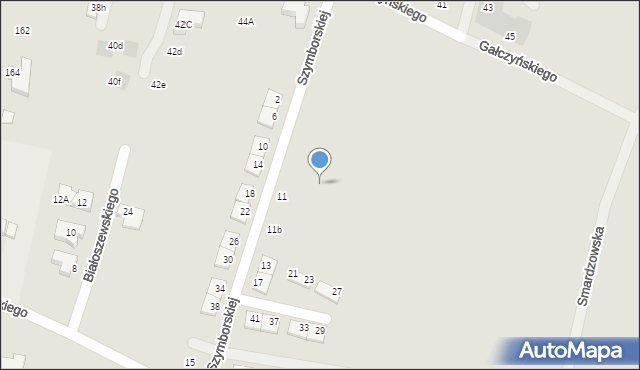 Wrocław, Szymborskiej Wisławy, 9c, mapa Wrocławia