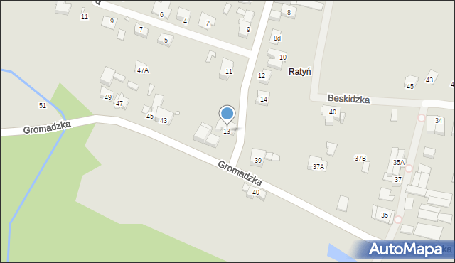 Wrocław, Szkolna, 13, mapa Wrocławia