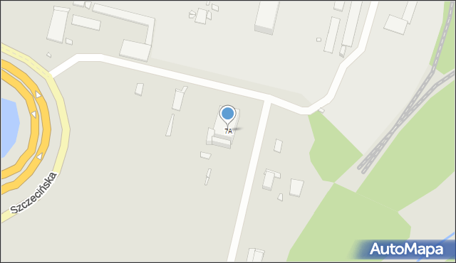 Wrocław, Szczecińska, 7A, mapa Wrocławia