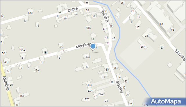 Zawiercie, Szkolna, 39a, mapa Zawiercie