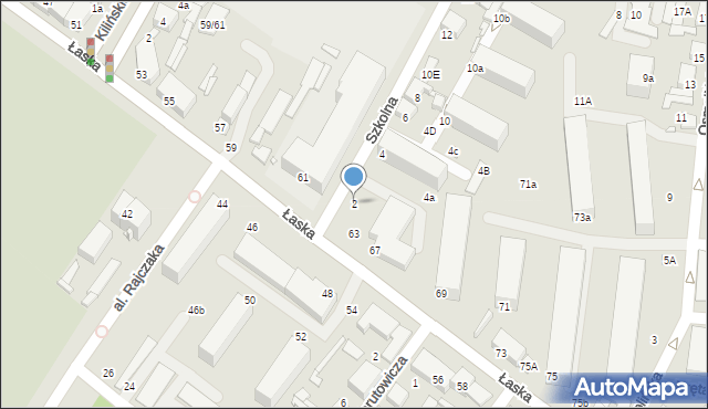 Zduńska Wola, Szkolna, 2, mapa Zduńska Wola