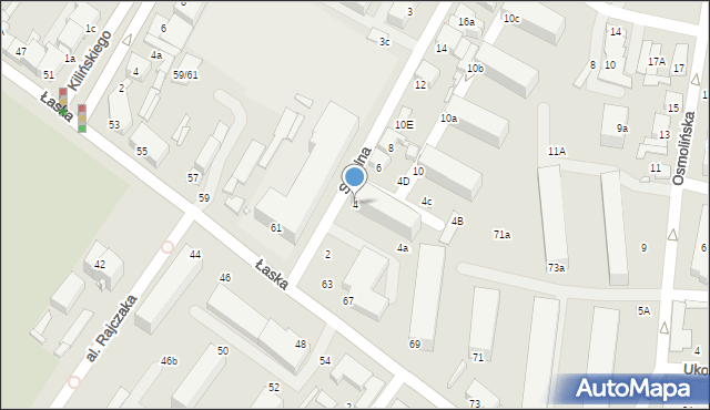 Zduńska Wola, Szkolna, 4, mapa Zduńska Wola