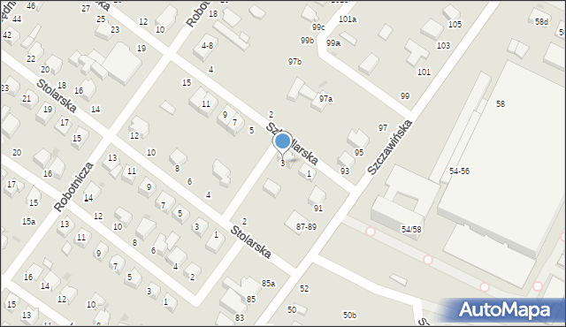 Zgierz, Szkudlarska, 3, mapa Zgierz