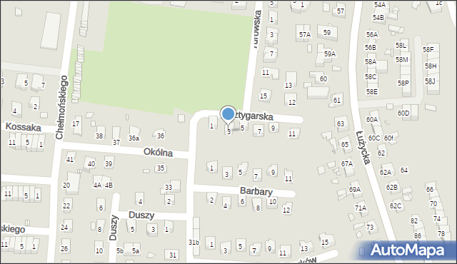 Zgorzelec, Sztygarska, 3, mapa Zgorzelec