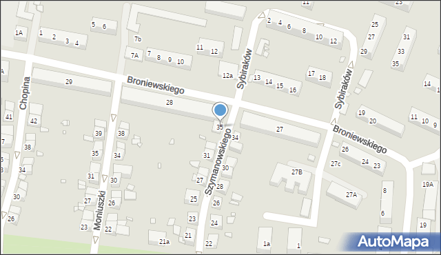 Zgorzelec, Szymanowskiego Karola, 35, mapa Zgorzelec