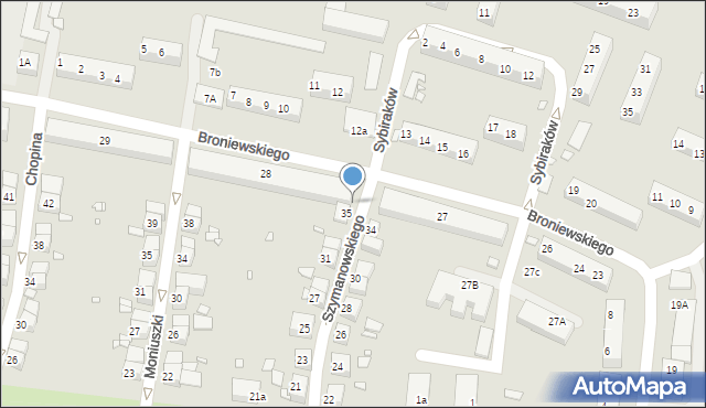 Zgorzelec, Szymanowskiego Karola, 37, mapa Zgorzelec