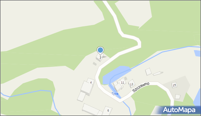 Żórawie, Szczawno, 2, mapa Żórawie