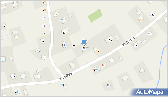 Zręcin, Szczepanika Jana, 59, mapa Zręcin