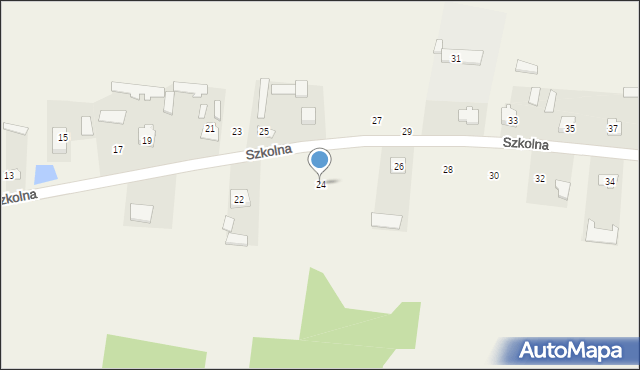 Żurawce, Szkolna, 24, mapa Żurawce