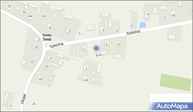 Żurawce, Szkolna, 6, mapa Żurawce