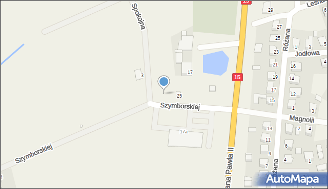 Żydowo, Szymborskiej Wisławy, 23, mapa Żydowo