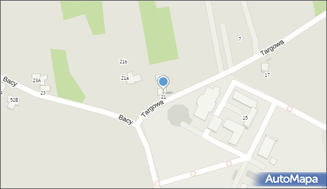 Bochnia, Targowa, 3, mapa Bochni