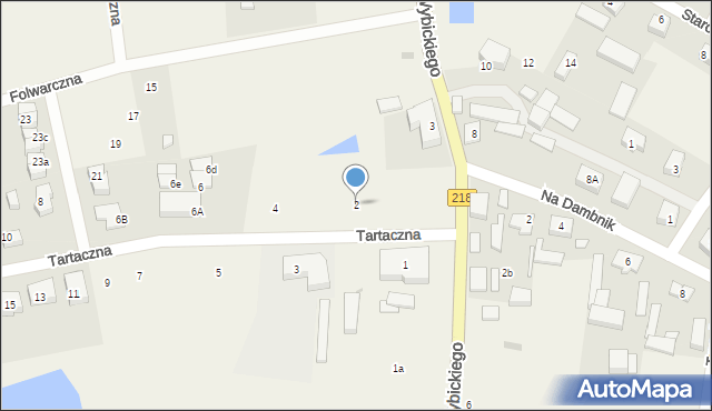 Bojano, Tartaczna, 2, mapa Bojano