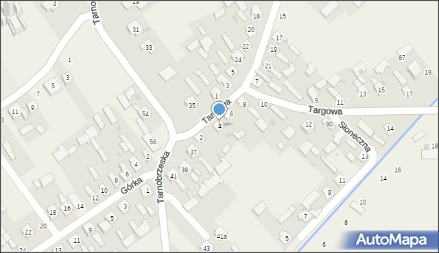 Chmielów, Targowa, 4, mapa Chmielów