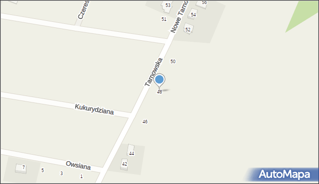 Czempiń, Tarnowska, 48, mapa Czempiń